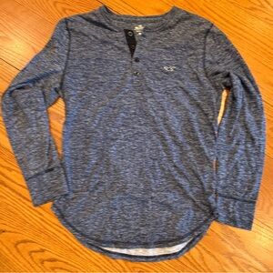Hollister Henley Long Sleeve Pullover